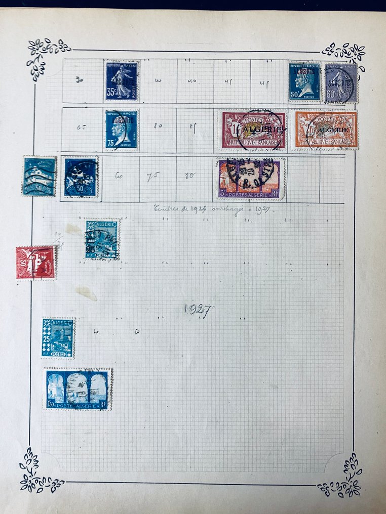 世界  - 收藏 / 研究者：多个国家的殖民地旧相册页 #2.1