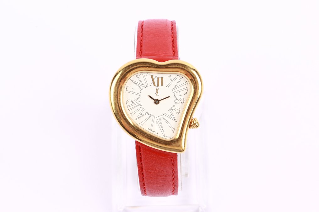Yves Saint Laurent - YSL Heart Watch - Ingen reservasjonspris - 04F - Dame - 1990-1999  #1.0