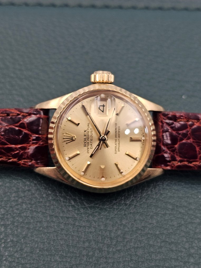 Rolex - Oyster Perpetual Datejust Lady 18K Gold - 6517 - Kvinder - 1968 #3.2