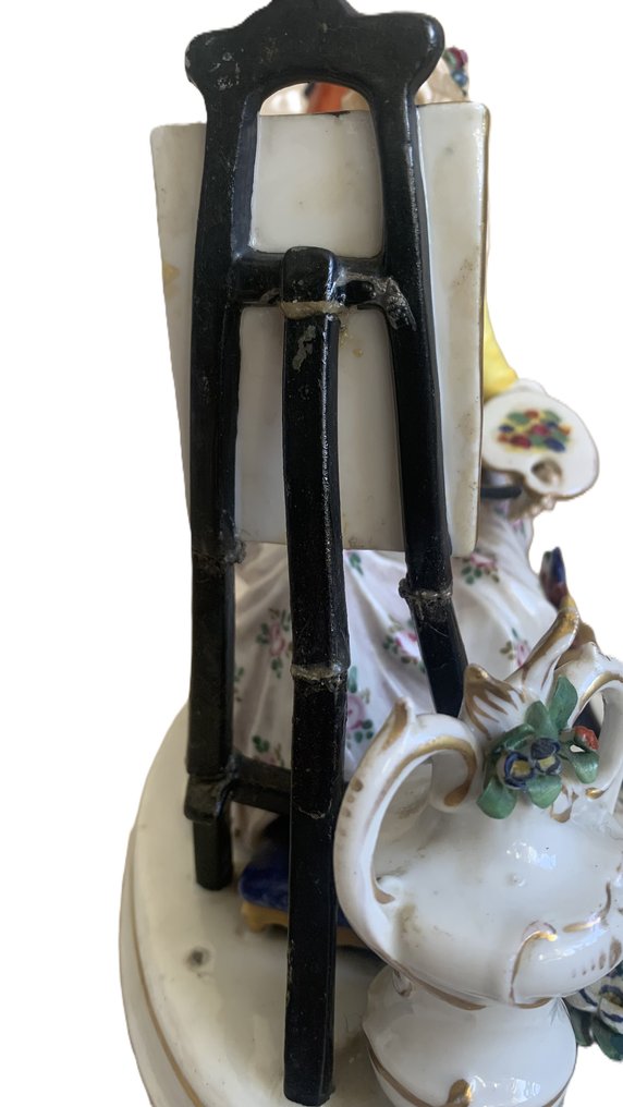 雕刻, Aula de Pintura - 20.5 cm - 瓷器 #2.1