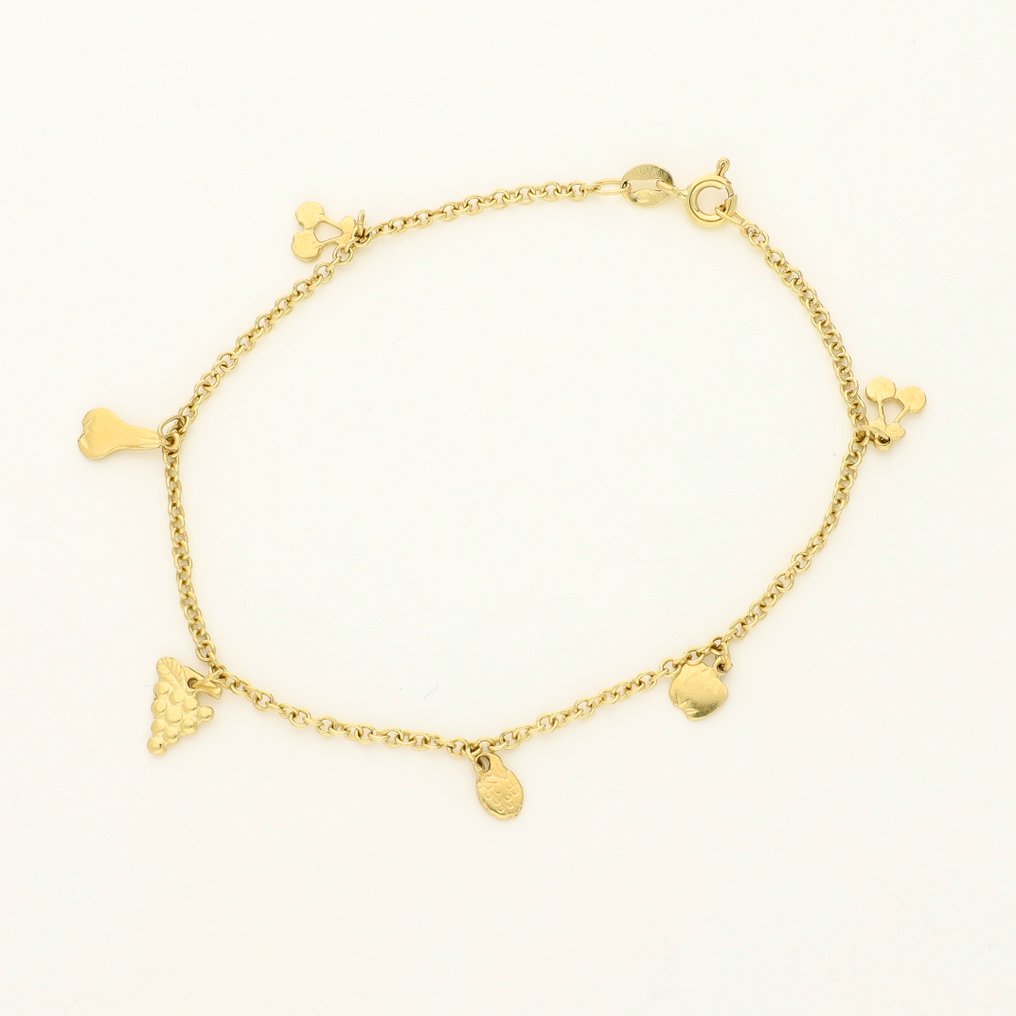 Bracciale con charm - 18 carati Oro giallo #3.2