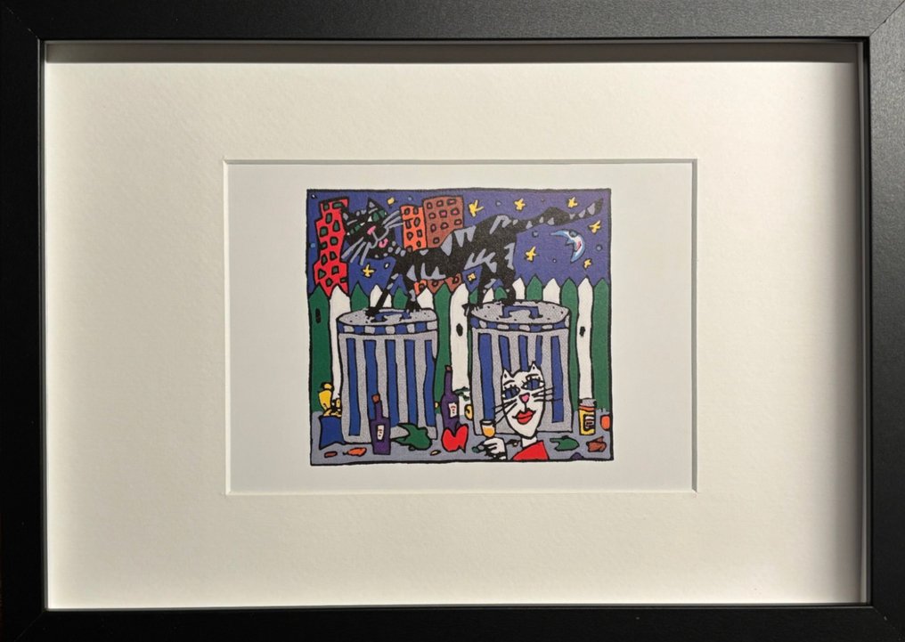 James Rizzi (1950-2011) - City Cats #1.0