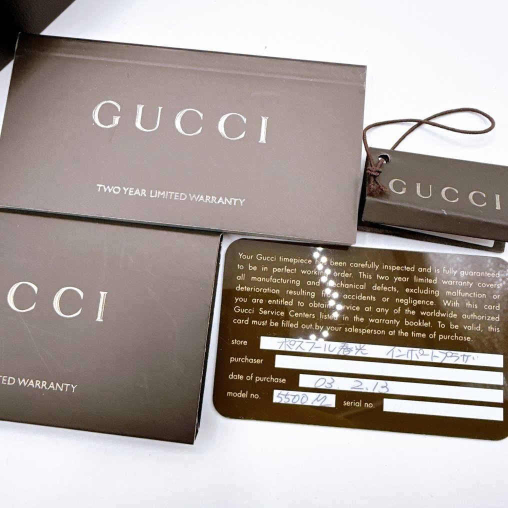 Gucci - Unknown - Ingen mindstepris - 5500M - Mænd - 2000-2010  #3.2