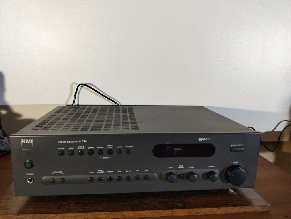 NAD - C-740 Solid state stereo receiver #1.0