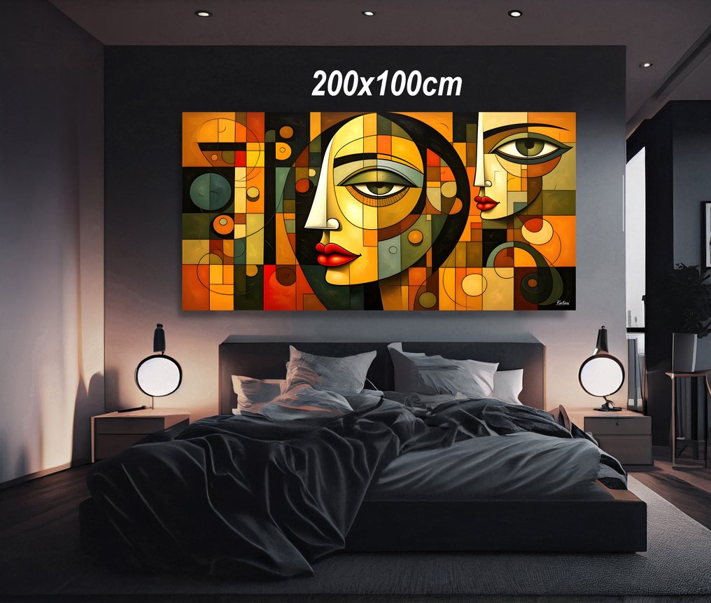 Oskar Rekozi - BigArt · Cubism - XXL - 1/1 Unique Piece #1.0