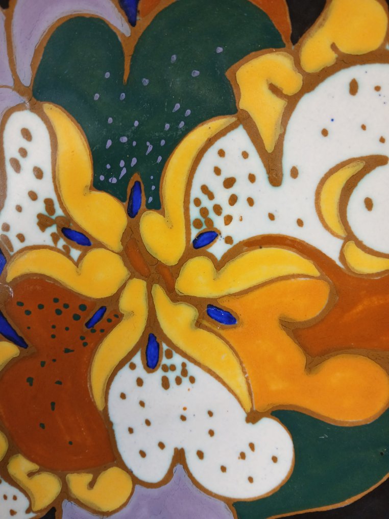 ESKAF - J.H. de Groot - Falitányér - cserép #1.0