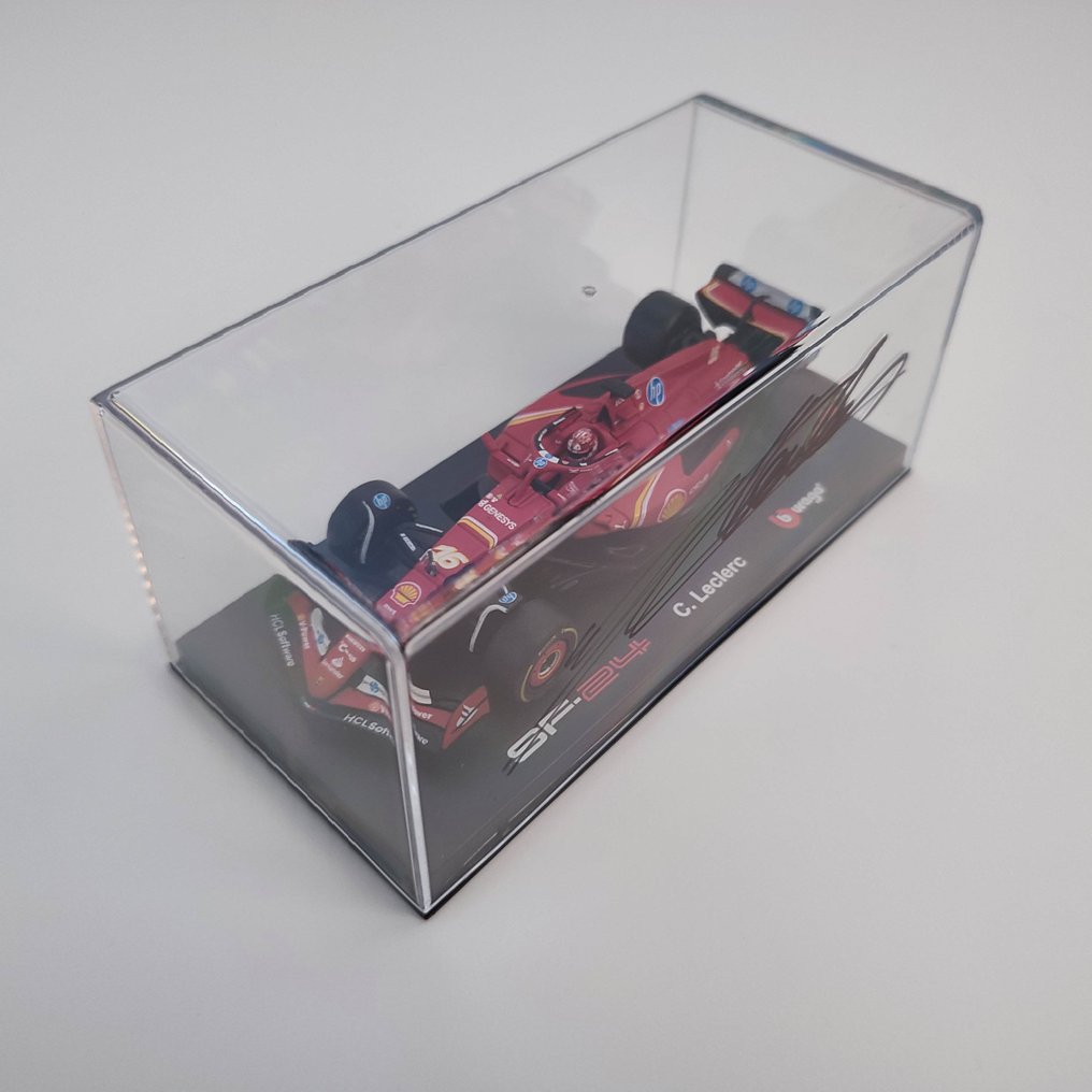 法拉利 - 摩纳哥大奖赛 - Charles Leclerc - 2024 - 比例1/43模型车  #4.3