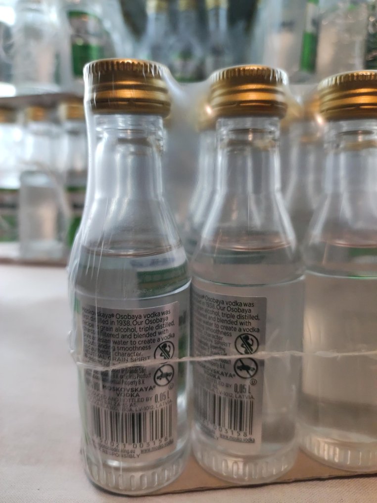 Moskovskaya - Miniatures - Vodka  - 5 cl - 228 flasker #4.3