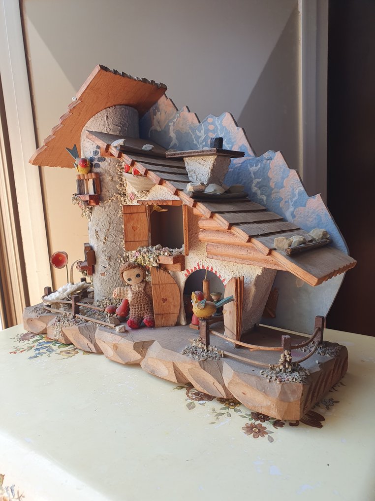 Julekrybbe - Tre - Vintage Popular Nativity Scene #1.0