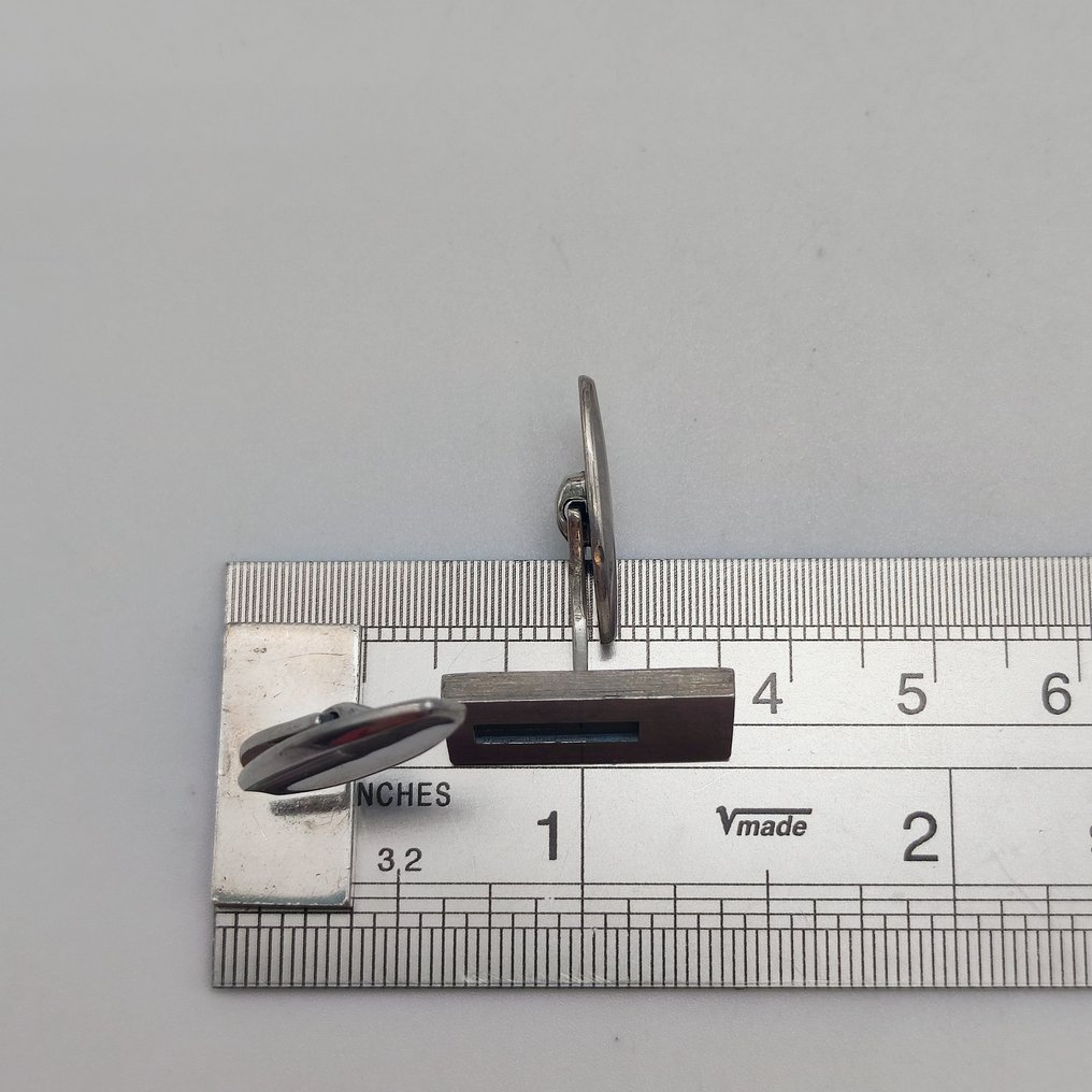 Utan reservationspris - Niels Erik From - Manschettknappar Silver #4.3