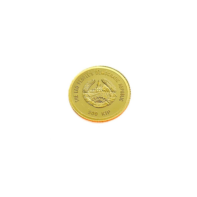 Laos. 500 Kip 2014 Gold Panda  (Ingen mindstepris) #1.0