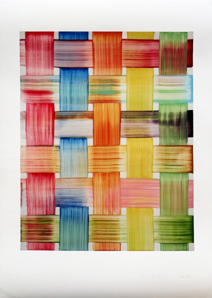 Bernard Frize (1954) - Caisse, 2013 #1.0