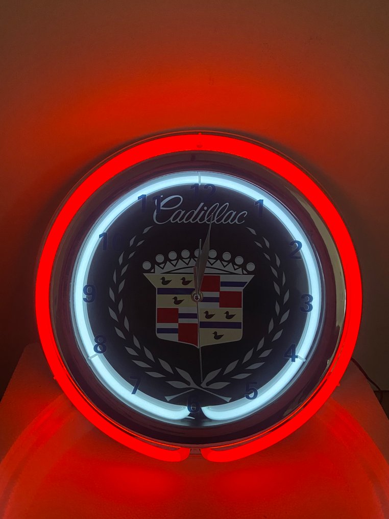 Sign - Cadillac - Horloge Néon #2.1