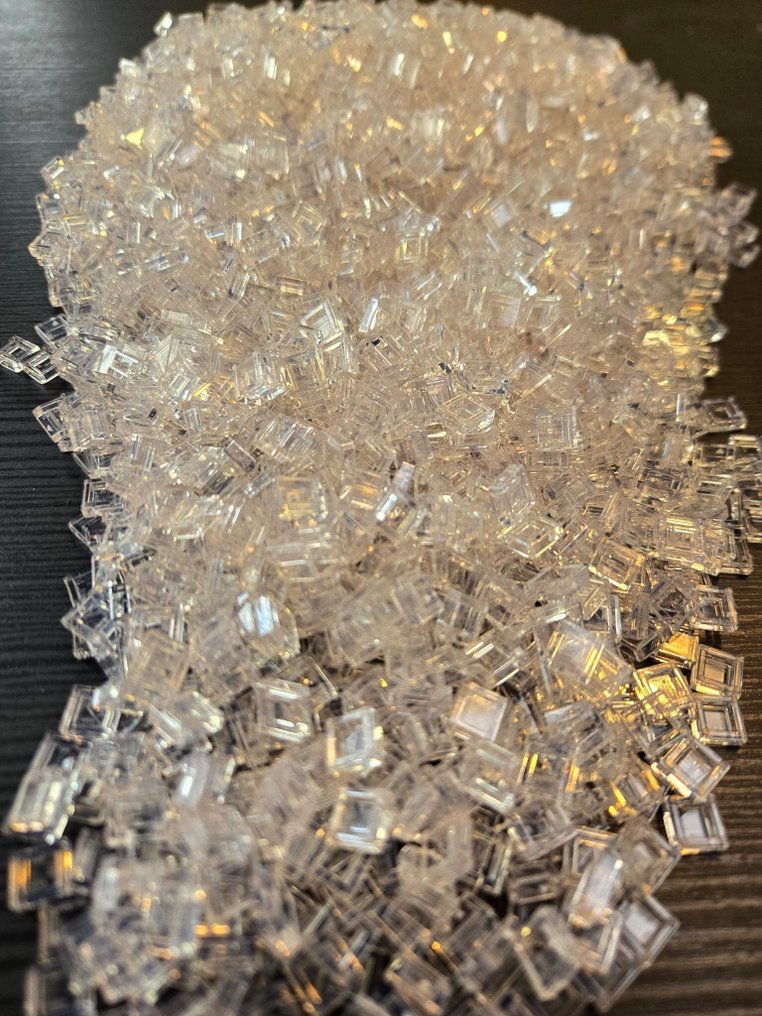 Lego - Jouet New Tile 1 x 1 Trans-Clear 3000pcs #1.0