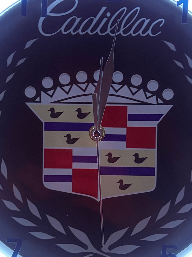 Sign - Cadillac - Horloge Néon #1.0
