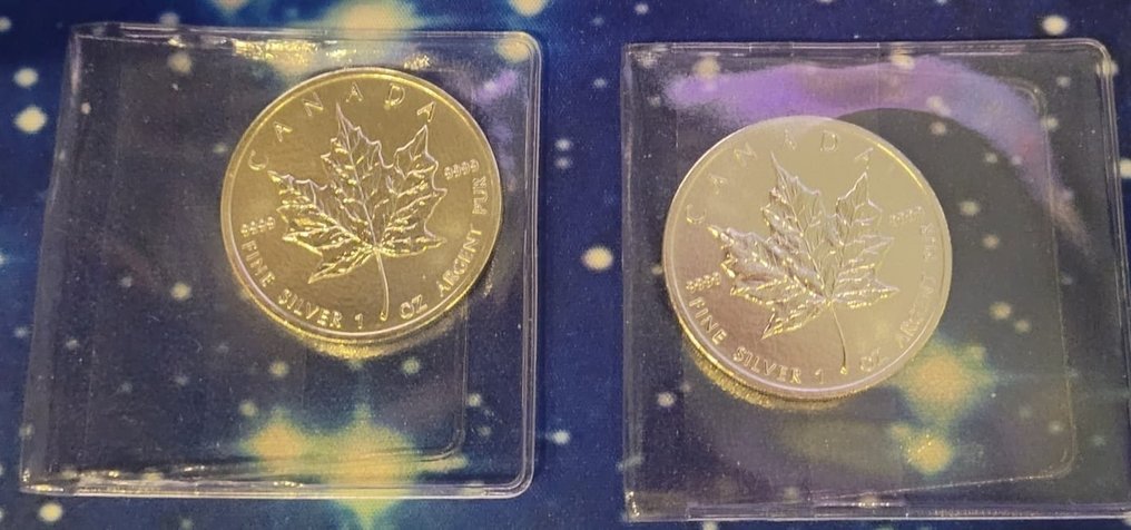 Canada. 5 Dollars 2012 2x1 oz  (Zonder minimumprijs) #1.0