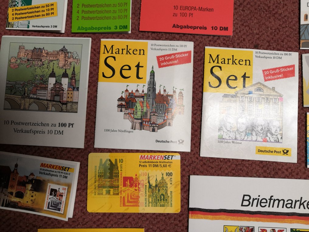 德国，联邦共和国 1974/2001 - 邮票册，新邮票收藏 #3.2