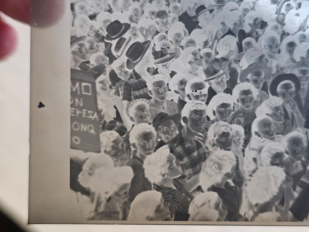 Alberto Korda (1928–2001) - Iconic Negative Kodak Fidel Castro speech Revolution Parade Cuban Commander, 1959 #3.2