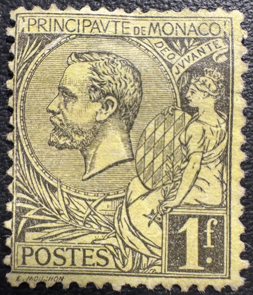 摩納哥 1885/1891 - 摩纳哥—1885–1891—卡尔三世亲王与寓言作品集 | 米歇尔 6–10 #4.3