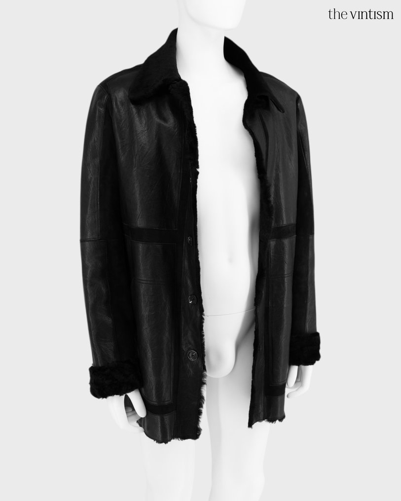 Kiton - Genuine Lamb Shearling - Manteau - Vintage #2.1