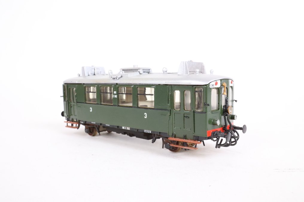 DJH Modelloco H0 - E181 - Modelltog jernbanevogn (1) - omC 'ome Ceesie' (bygd) - NS #4.3