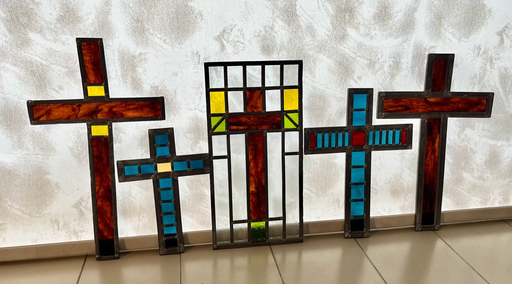  Παράθυρο βιτρό (5) - 1900-1910 - Grote A Kerk  #1.0