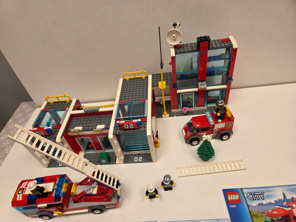 Lego Set - 7208 - Stad - 7208 Brandweerwagen #2.1