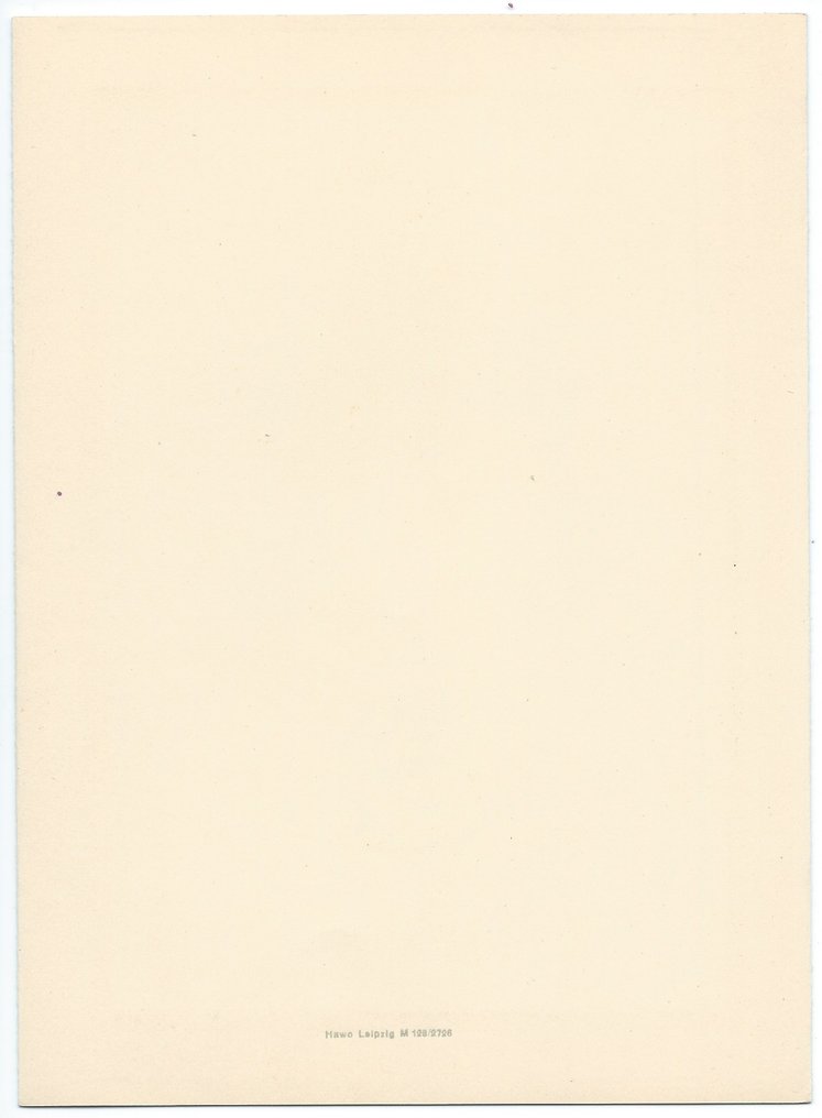 Saxe 1946 - Bloc Leipziger Messe - « Grossblock » ! - Michel: Block 5 Sx #2.1