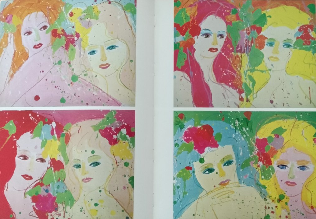 Walasse Ting - Red Mouth - 1977 #3.2