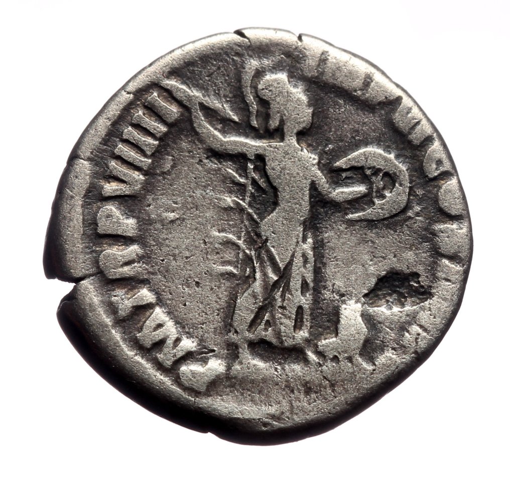 罗马帝国. Commodus (AD 177-192). Denarius Rome - Minerva  (没有保留价) #1.0