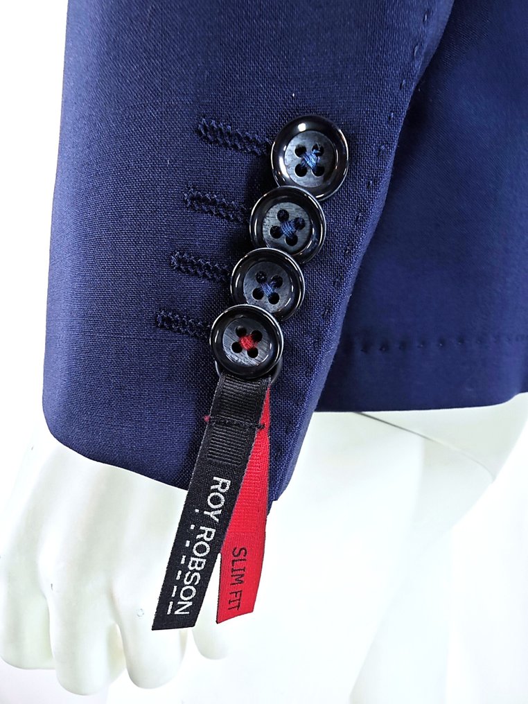 Roy Robson - NEW, Wool Fabric by Tollegno 1900 - 套装 - 带标签的新品 #4.3