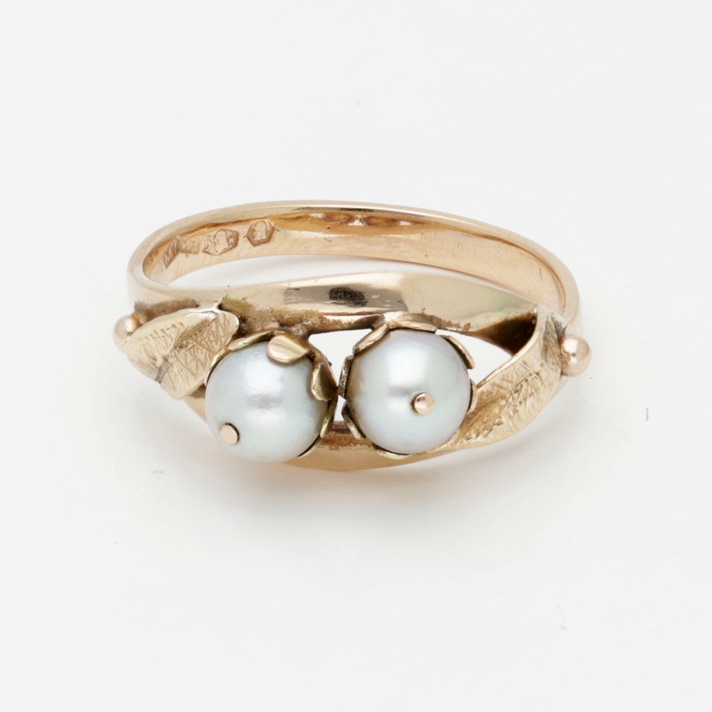 Bague - 14 carats Or jaune - Parel #1.0