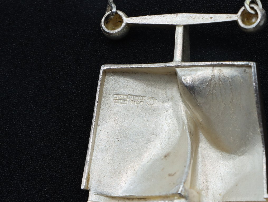 Bjorn Weckstrom - Necklace with pendant Silver #4.3