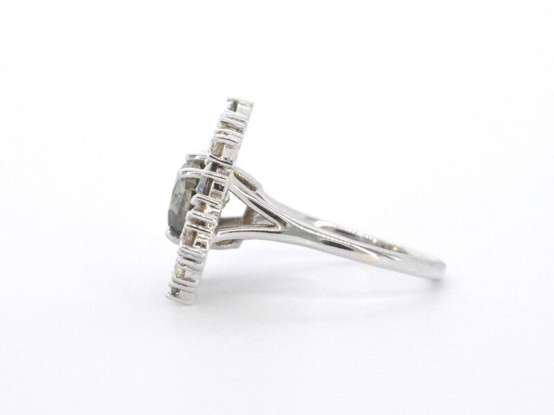 Ohne mindestpreis - Ring - 14 kt Weißgold #4.3