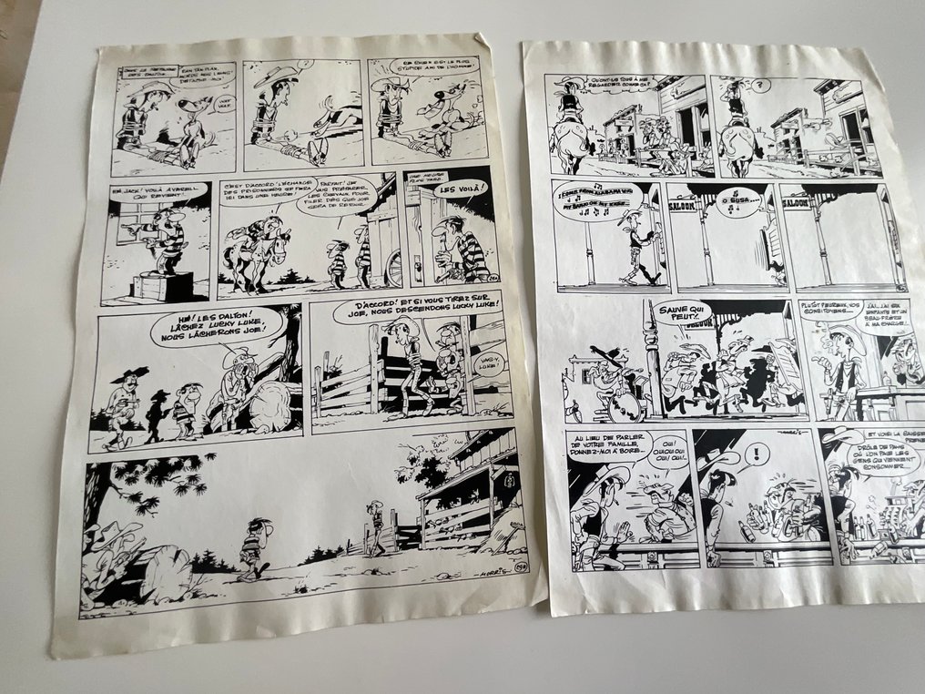 Morris - Deux Bromures originaux - Lucky Luke #1.0