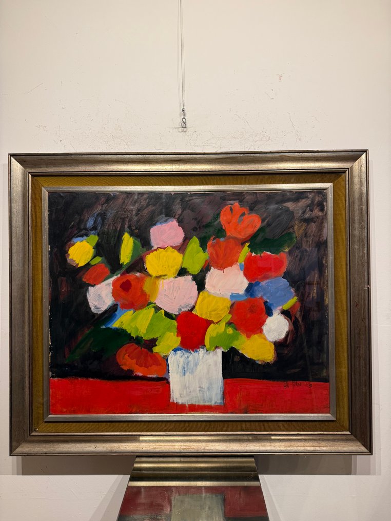 Italian school (XX) - Vaso di fiori - XL format #3.2