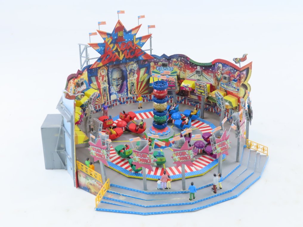 Faller H0 - 440 - Machete tren (1) - Atractie de carnaval 'Break Dancer' cu 2 case de bilete. #3.2