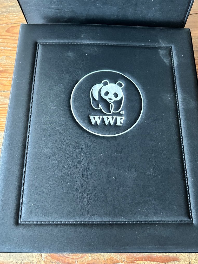 Maailma. 1996 Map met 20 WWF coin enveloppes  (Ei pohjahintaa) #1.0