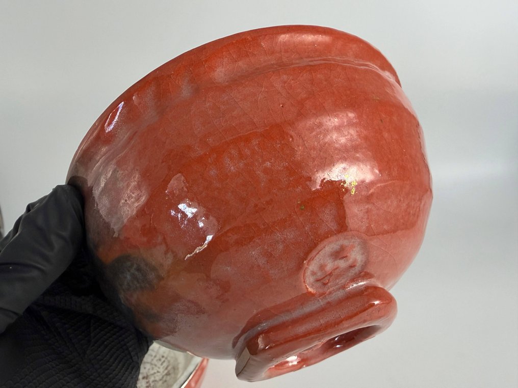 Chawan (2) - Τσαγιέρα με φύλλο χρυσού και ασημιού Macha., Κεραμικό, Χρυσός, Ασημί #4.3