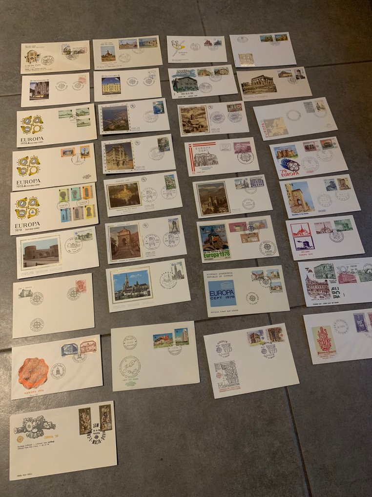 Ευρώπη CEPT 1965/1981 - Πρώτη ημέρα, φάκελοι FDC Ευρώπη. #1.0