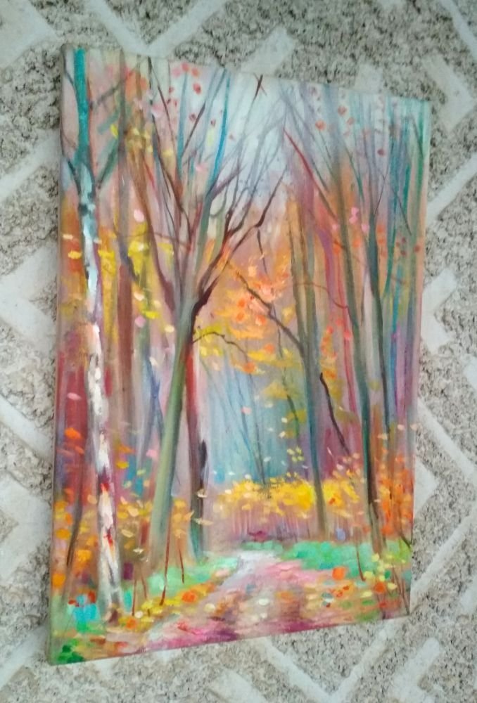 Volodymyr Drachynski - Road in forest #3.2