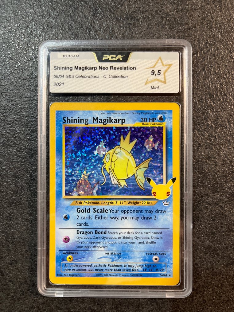 Pokémon - 1 Graded card - Shining Magikarp - PCA 9.5 #1.0