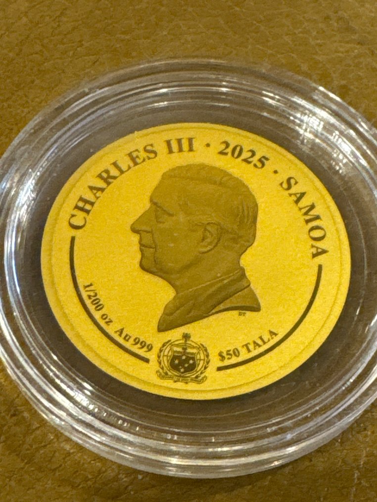 Samoa. 500 Tala 2025 Royal Palaca Madrid, 1/200 Oz (.999)  (Ei pohjahintaa) #2.1