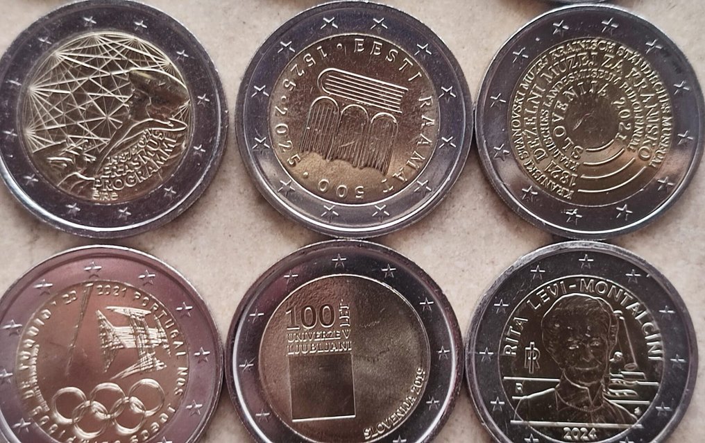 Ευρώπη. 2 Euro 2014/2025 (25 moedas)  (χωρίς τιμή ασφαλείας) #4.3