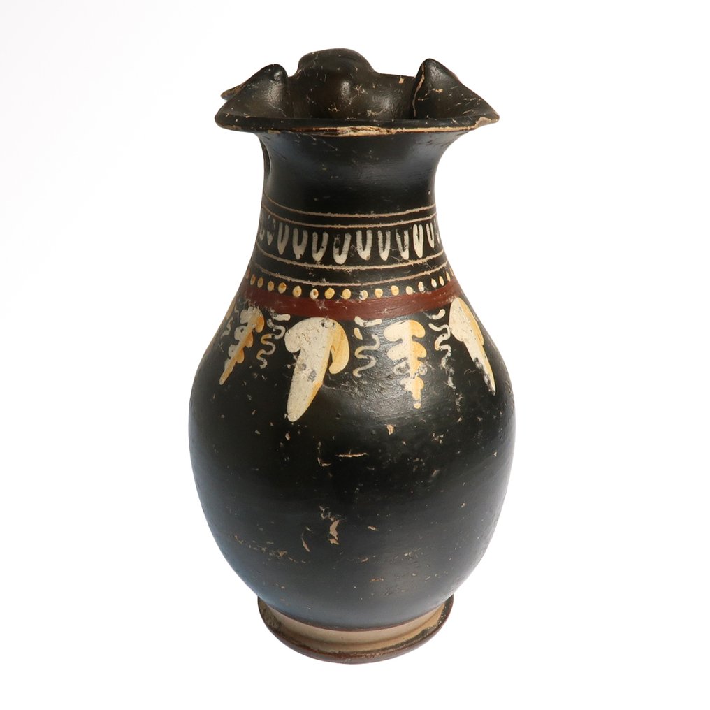 Greco antico, apulo, gnaziano Terracotta Oinochoe #1.0