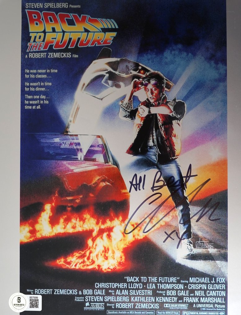 Tilbage til fremtiden - Cristen Kauffman (Betty) - Autograph, Photo With Beckett COA #3.2