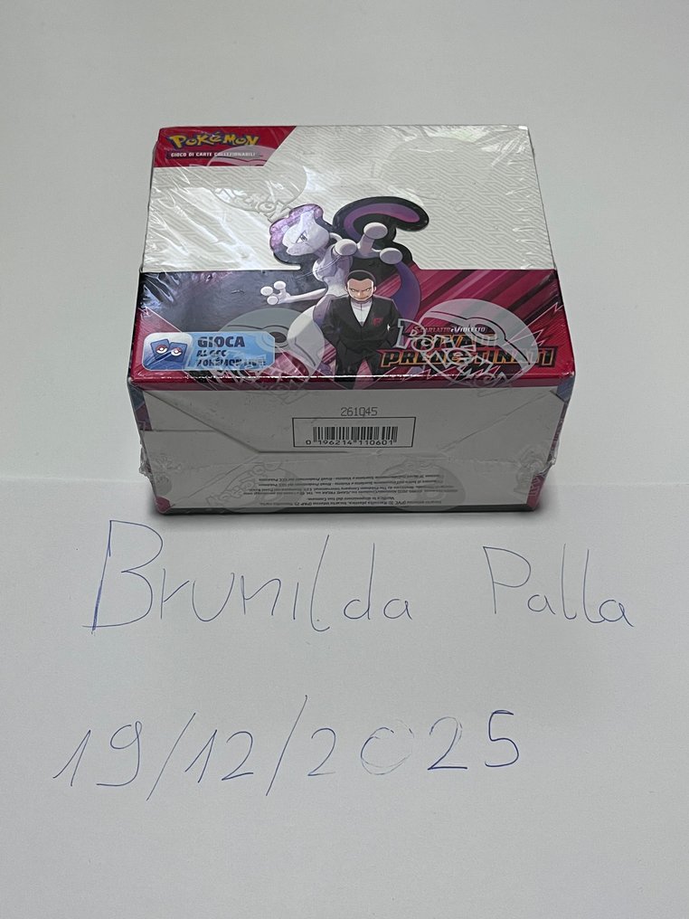 Pokémon Booster box - Display Rivali Predestinati - Scarlet & Violet - Destined Rivals #3.2