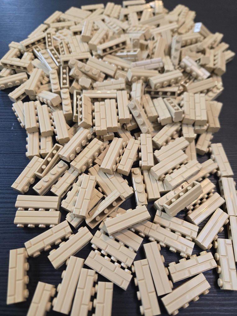 Lego - Juguete New Brick Modified 1 x 4 with Masonry Profile Tan 300pcs #1.0