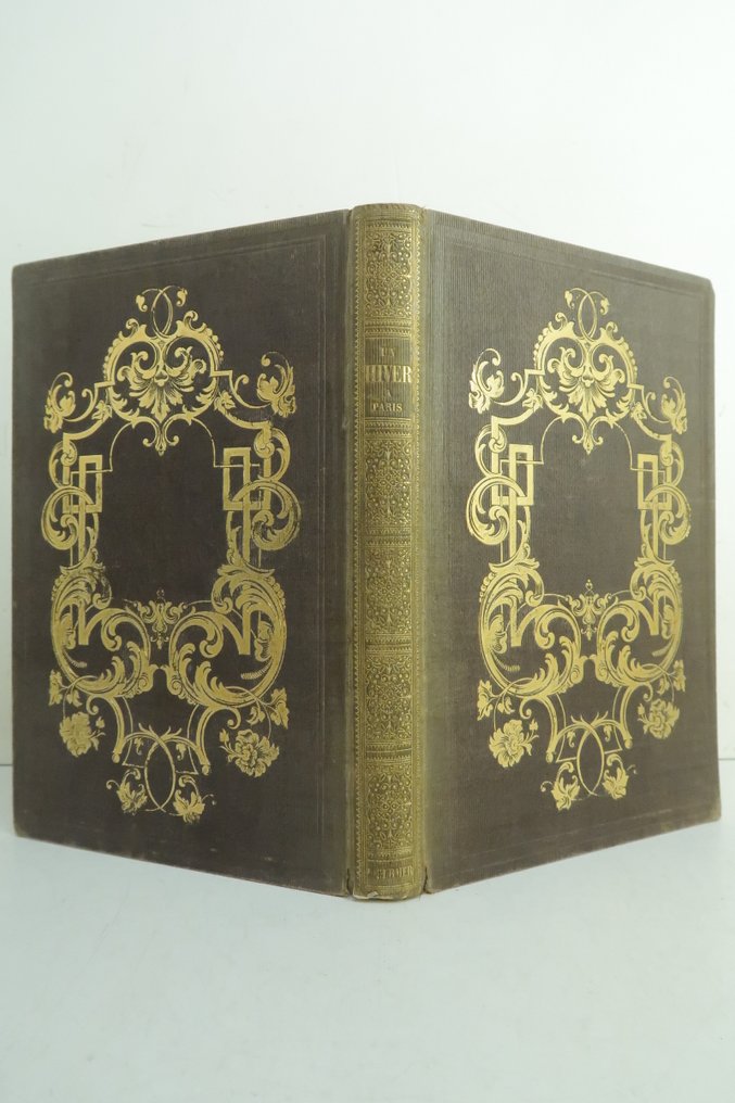 Jules Janin / Eugène Lami - Un hiver à Paris [cartonnage] - 1843 #1.0