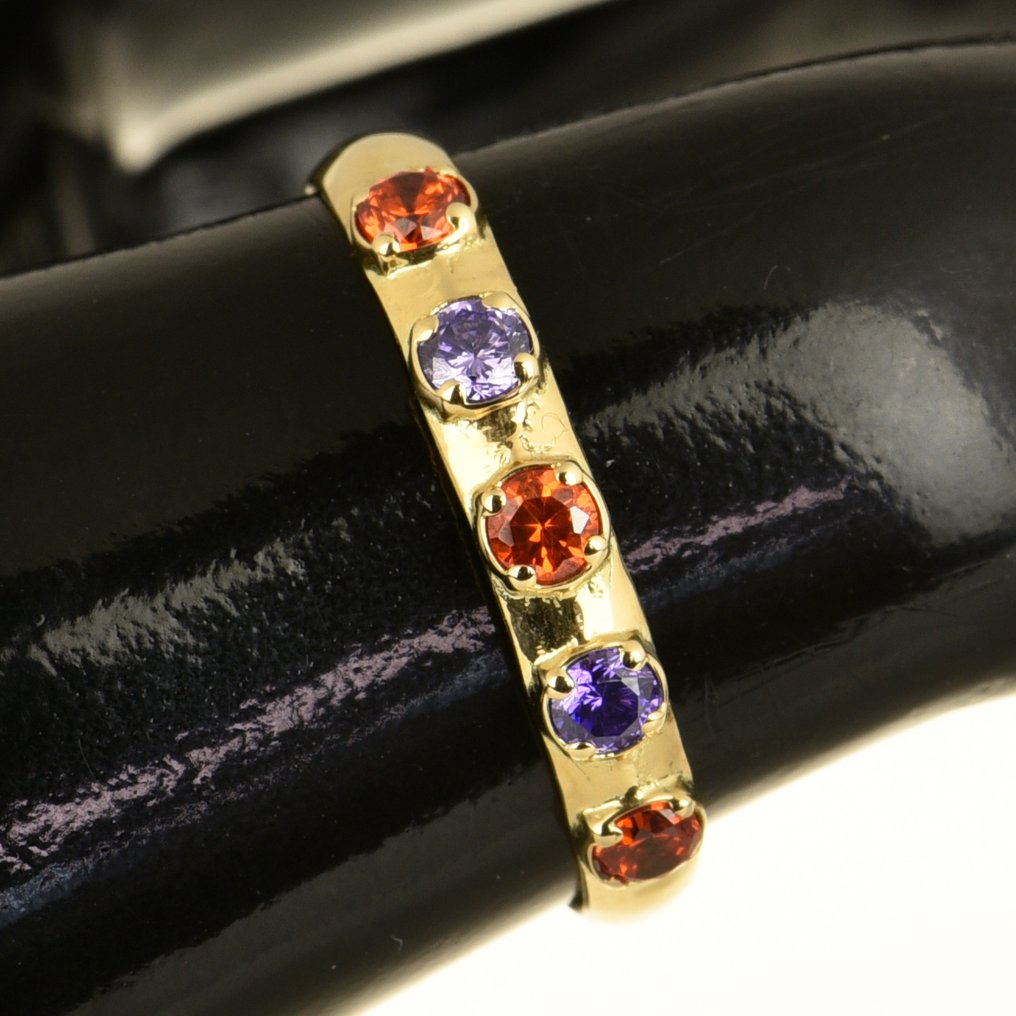 Ohne mindestpreis - Ring - 14 kt Gelbgold #1.0